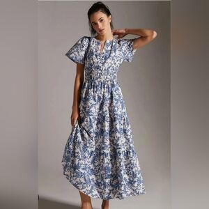 Maeve Somerset Maxi Dress Anthropologie